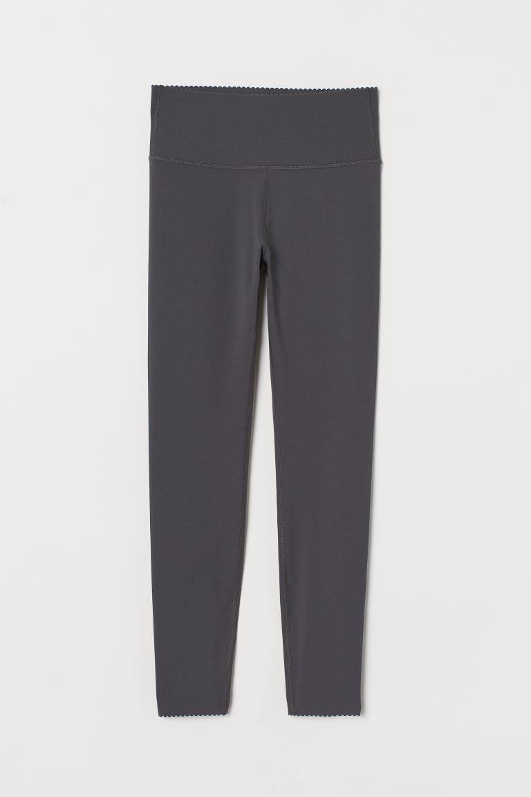 

Утягивающие Леггинсы High Waist H&M  Темно-серый, Утягивающие Леггинсы High Waist H&M S Темно-серый