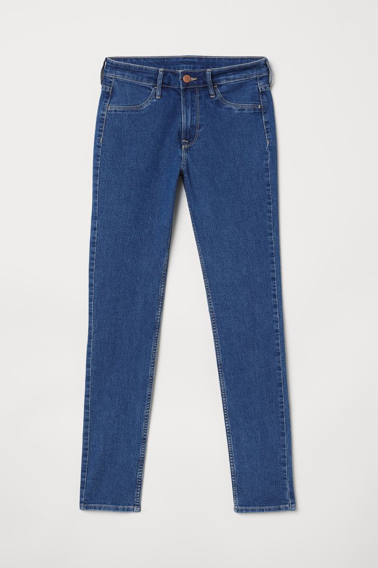 

Джинсы Skinny Regular Ankle H&M 28 Голубой деним