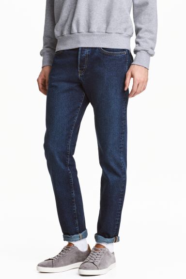 

Slim Regular Tapered Jeans H&M 28/32 Темно/синий деним