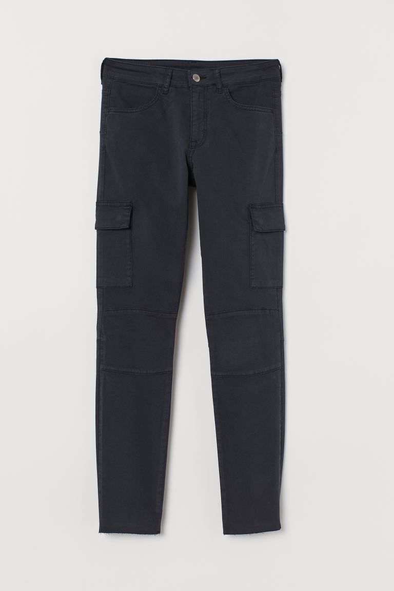 

Джинсы Skinny High Ankle H&M  Черный, Джинсы Skinny High Ankle H&M 25-30 Черный