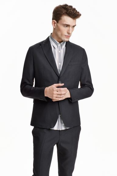

Пиджак H&M  Темно-синий, Пиджак H&M 48 Темно-синий