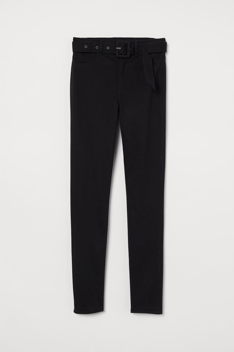 

Джинсы Skinny High H&M  Черный, Джинсы Skinny High H&M 40 Черный