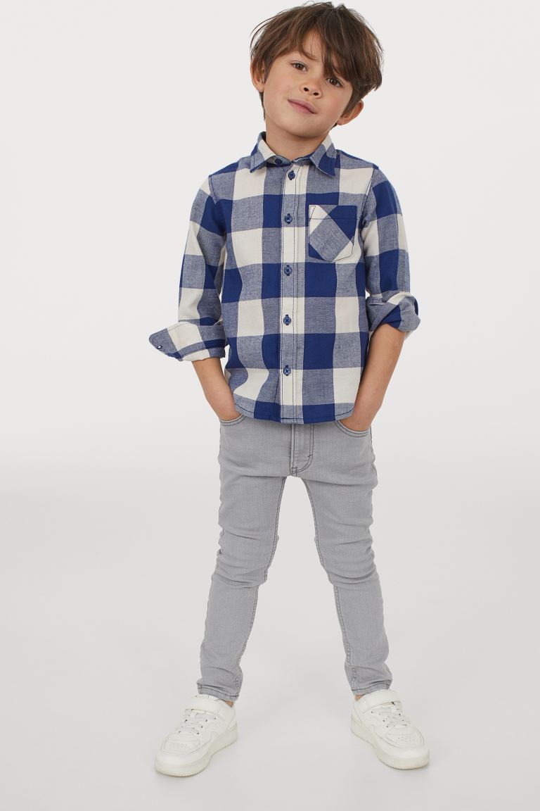 

Джинсы Skinny Fit H&M 104 Серый (0556560009)