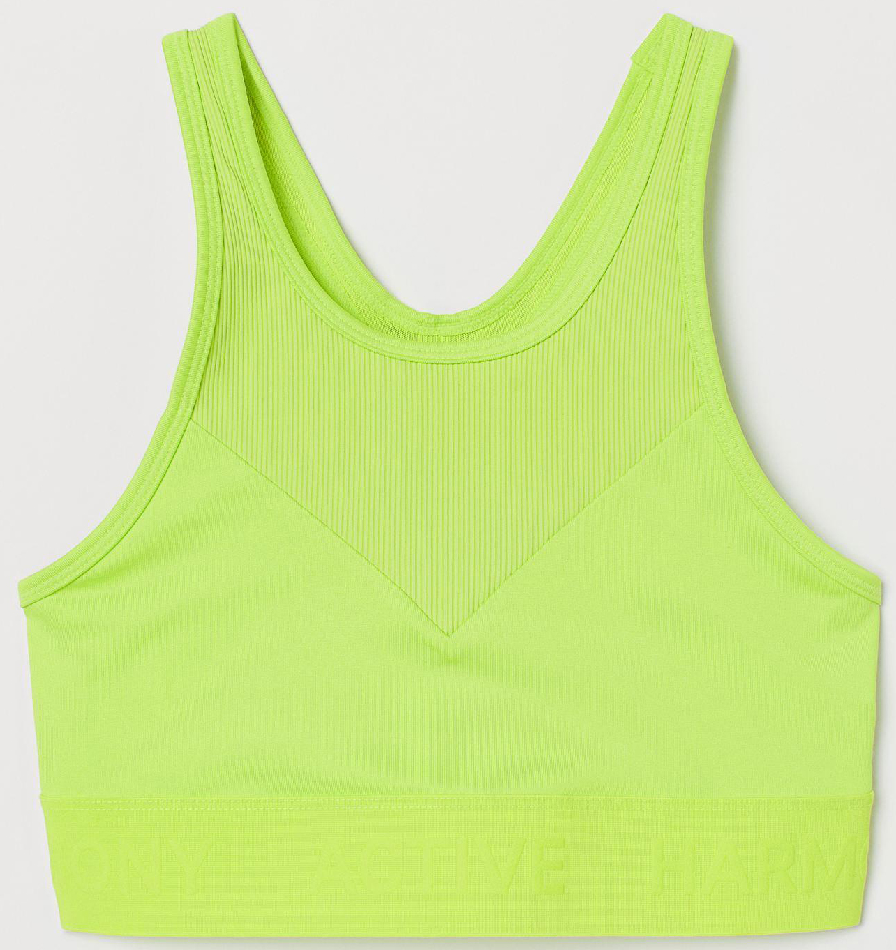 

Спортивный топ H&M 8498831-ACWI L Салатовый