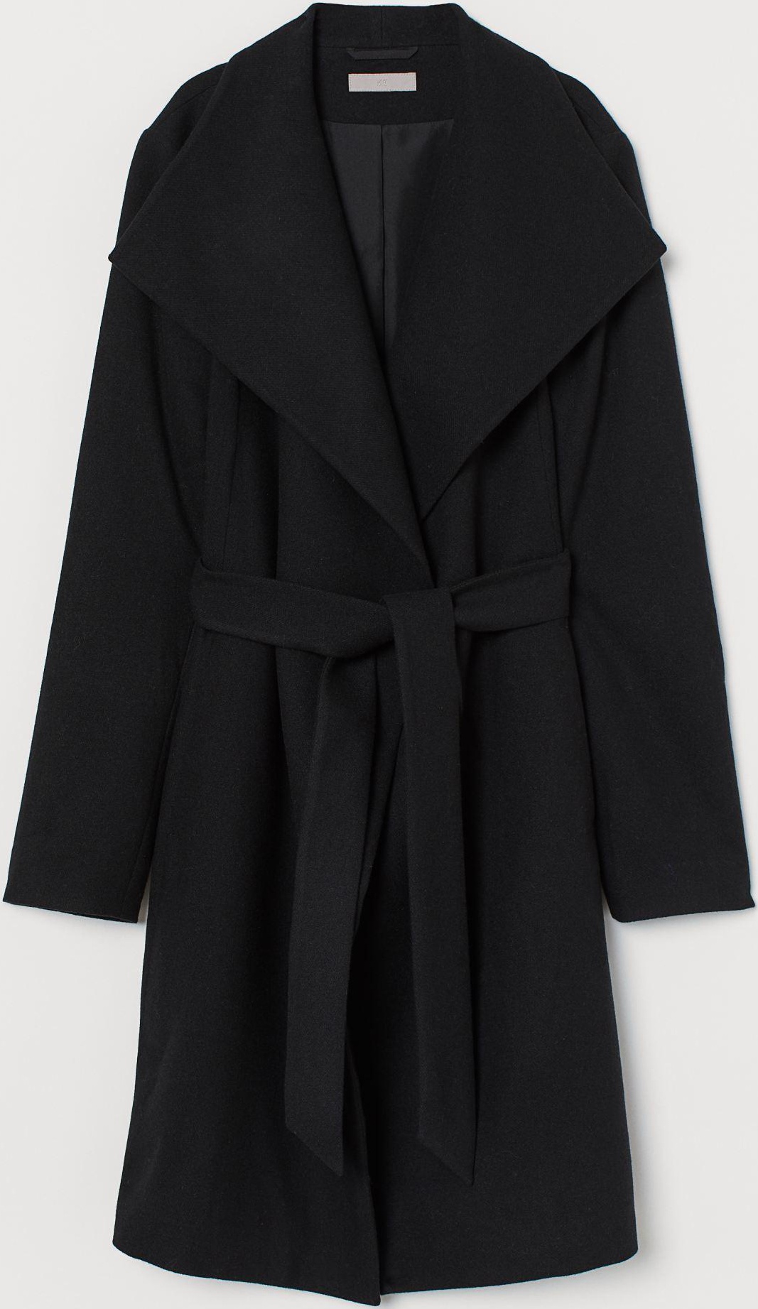 

Пальто H&M 7457450-AAAD L Черное