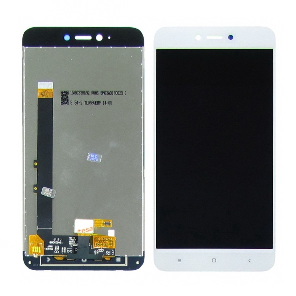 

Дисплей для Xiaomi Redmi Note 5A Lite с белым тачскрином