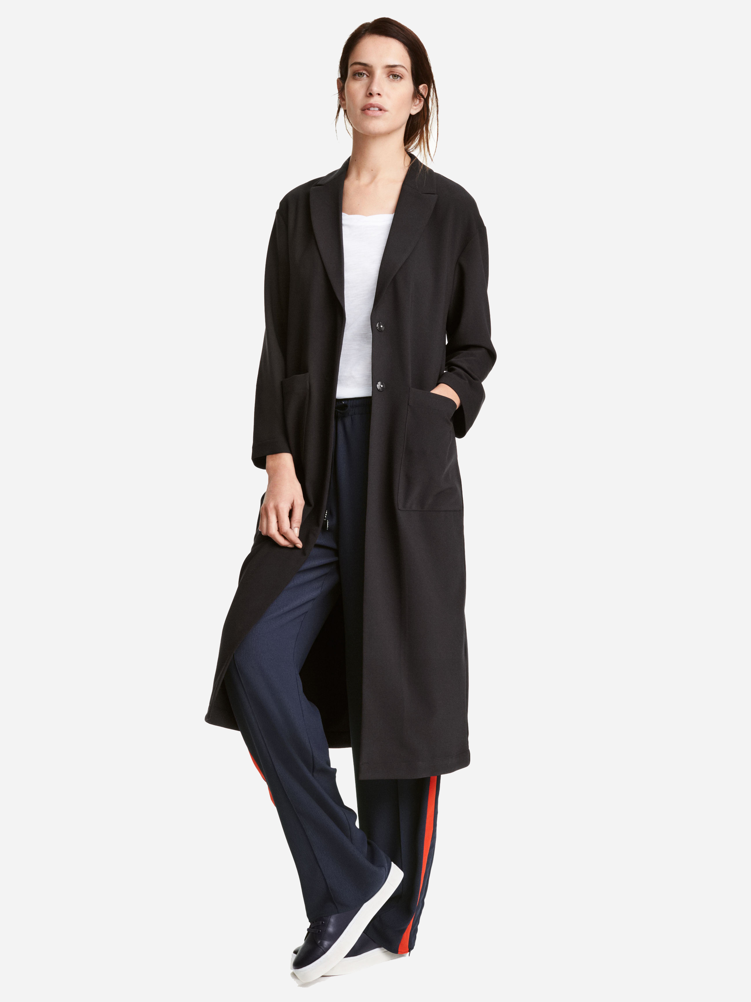 

Пальто H&M 3881244-AAAD 40 Черное