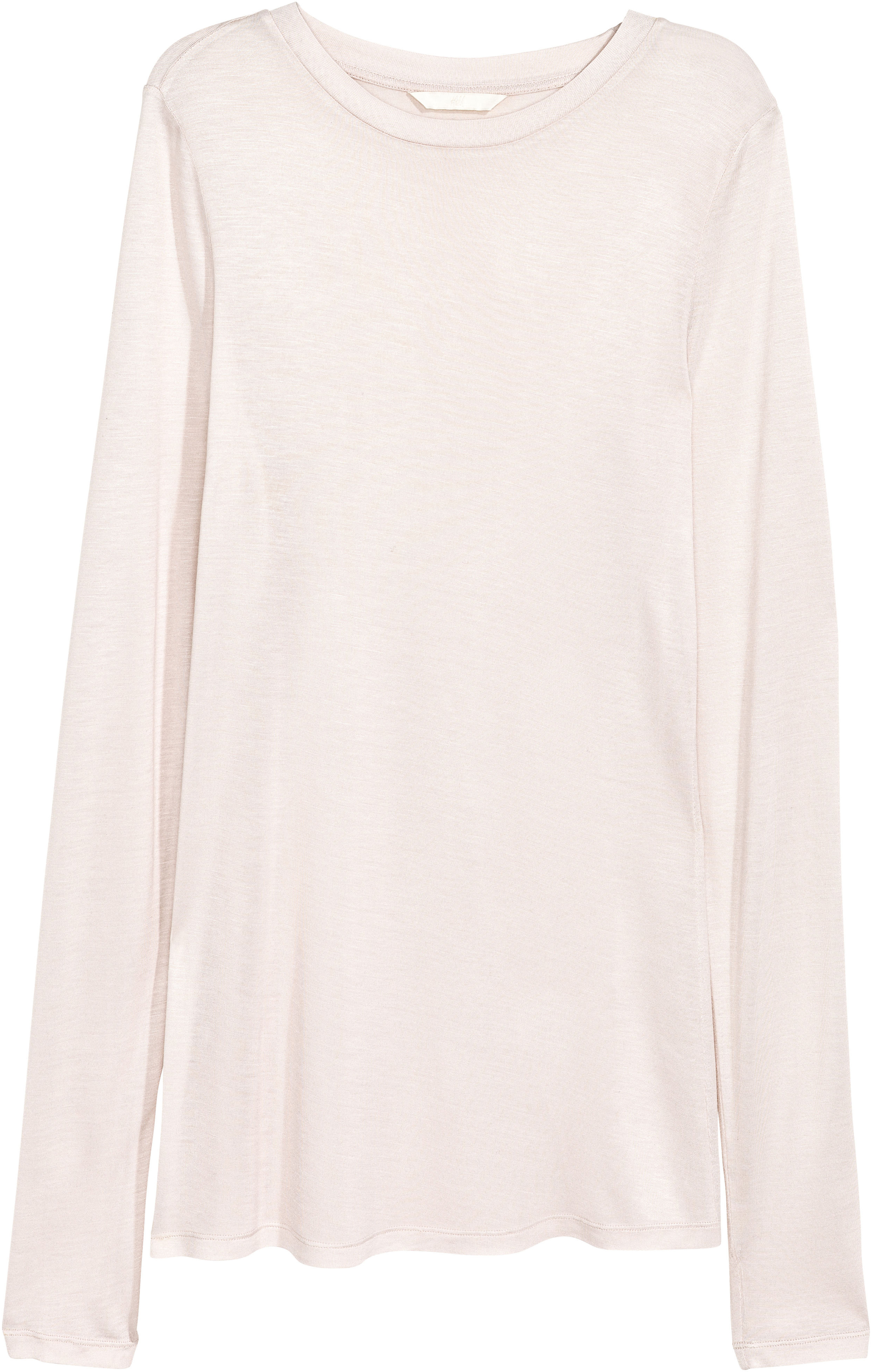 

Лонгслив H&M 4633395-ACTQ XL Бежевый