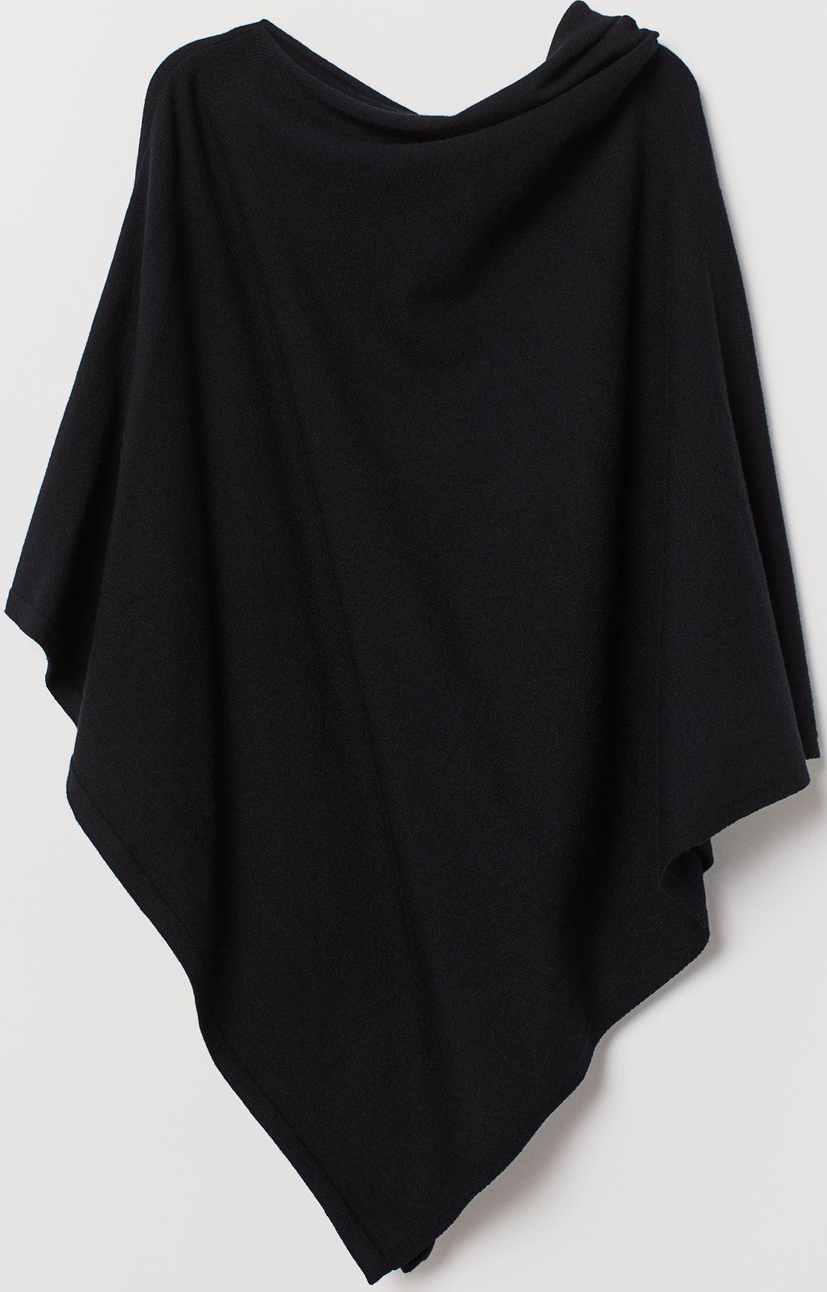 

Пончо H&M 7510539-AAAD One Size Черное