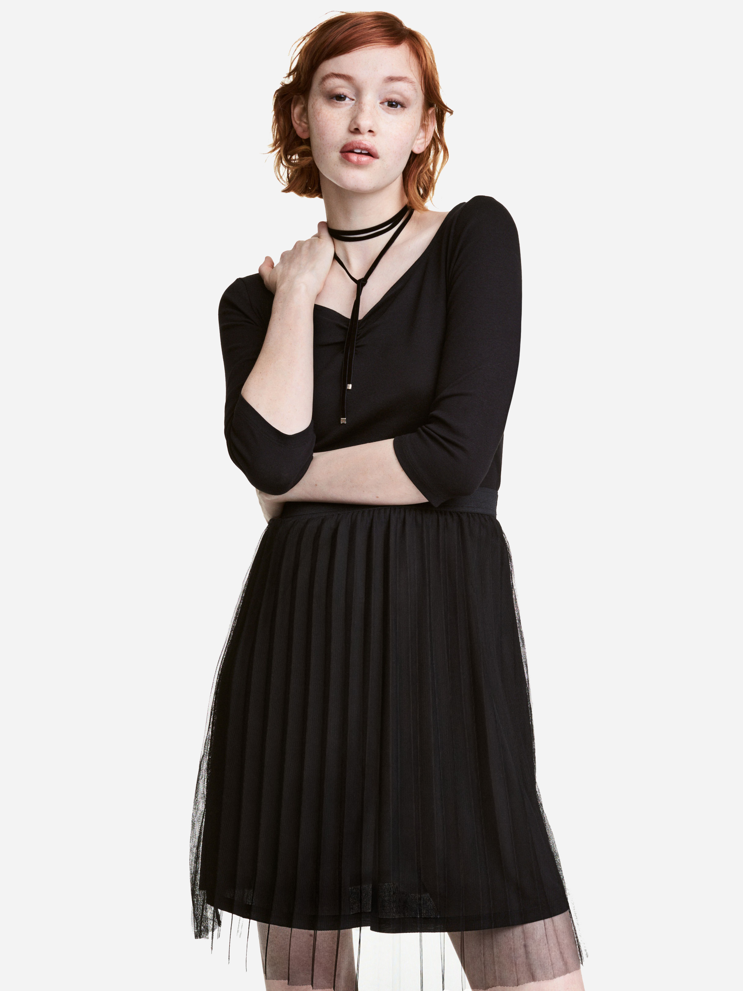 

Лонгслив H&M 4765695-AAAD L Черный