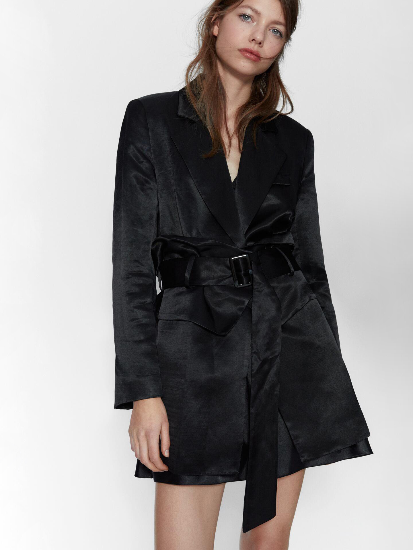 

Пиджак Zara 4661-205-800-AAAD L Черный