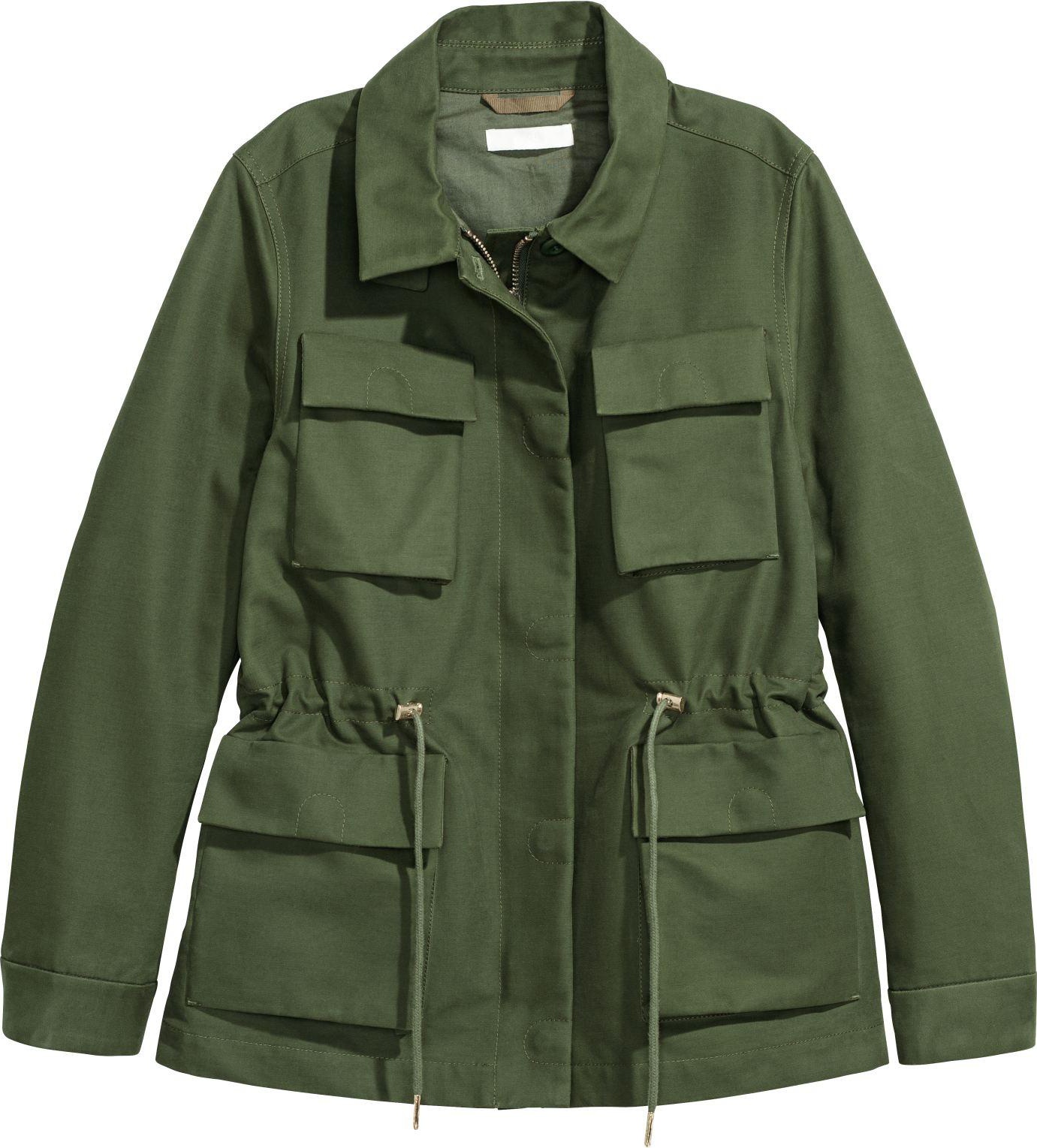 

Ветровка H&M 5849277-ACUW 40 Зеленая