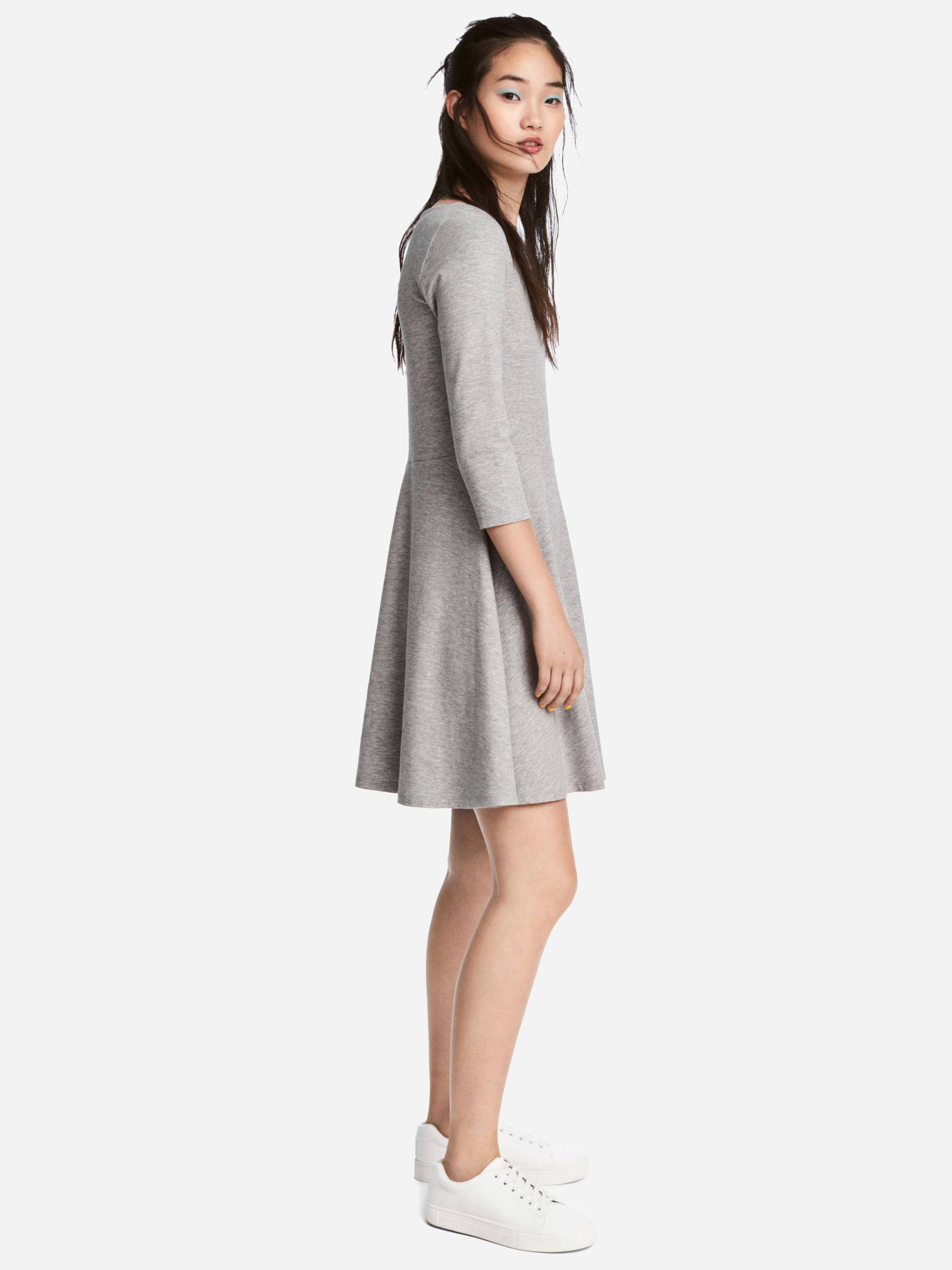 

Платье H&M 3548036-ABKU L Серое