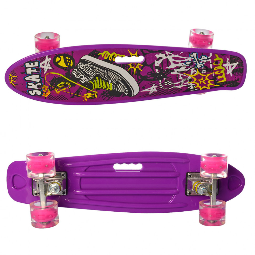 

Скейт Penny board Фиолетовый (MS 0749-6)
