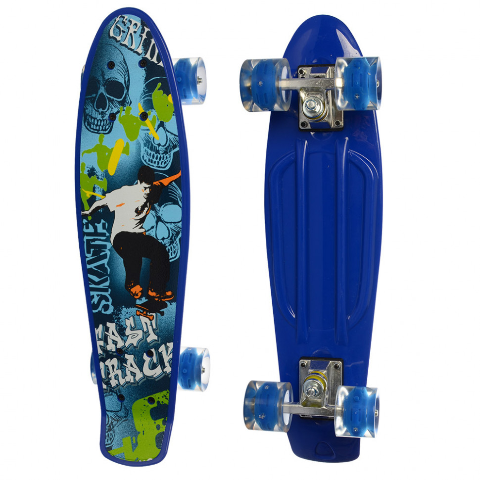 

Скейт Penny board Profi Синий (MS 0749-5)