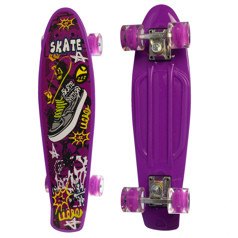 

Скейт Penny board Profi Фиолетовый (MS 0749-5)