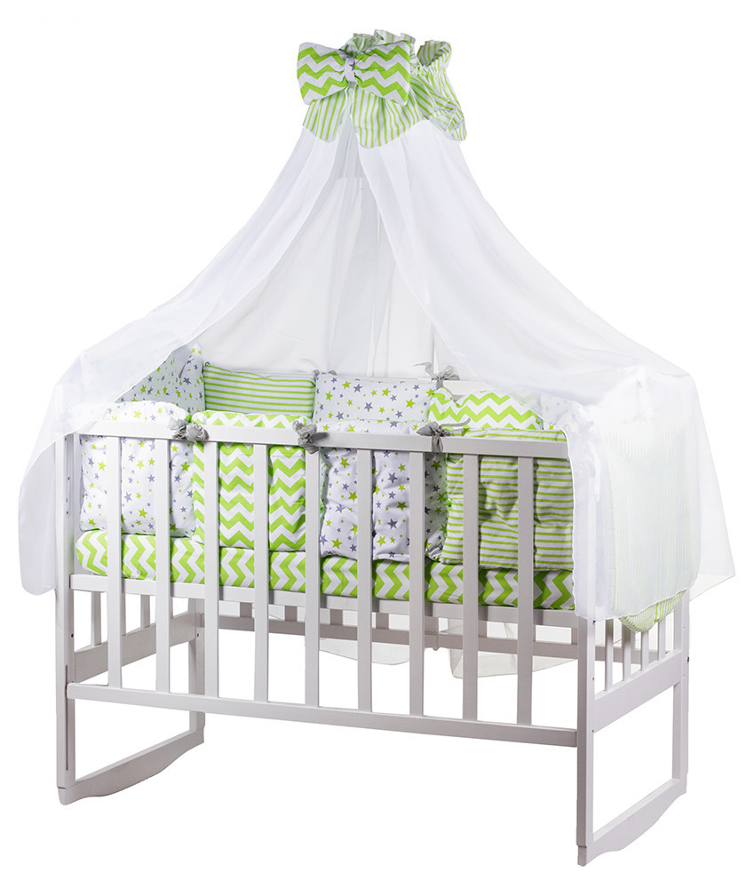 

Детская постель Babyroom Bortiki lux-08 stars