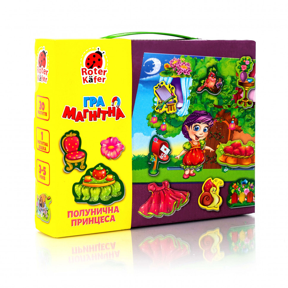 

Игра настольная "Магнитная игра. Клубничная принцесса" RK2070-03