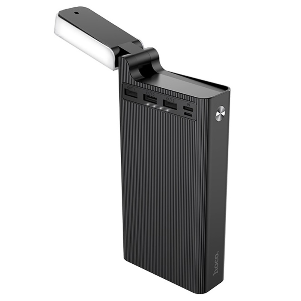 

УМБ (павербанк) Power bank Hoco J62 30000mAh черный с настольной лампой