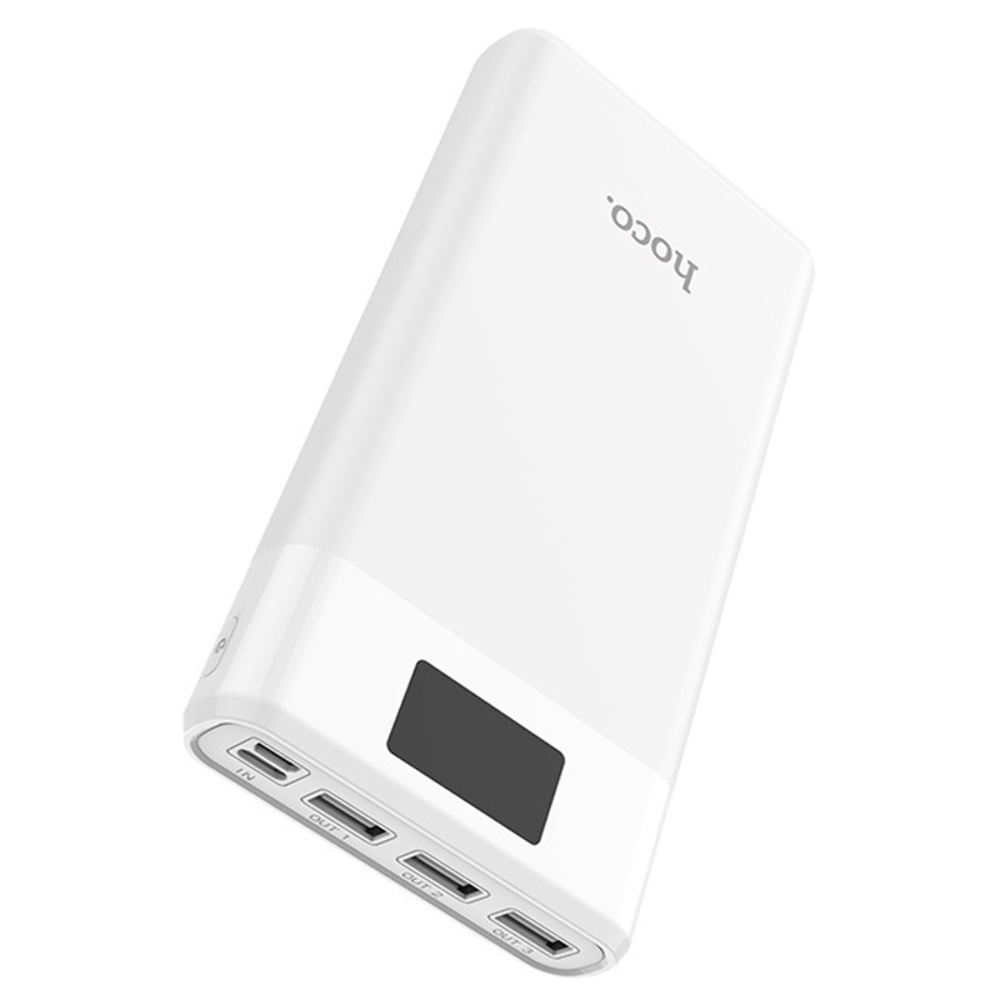 

УМБ (павербанк) Power bank Hoco B35E 30000mAh белый