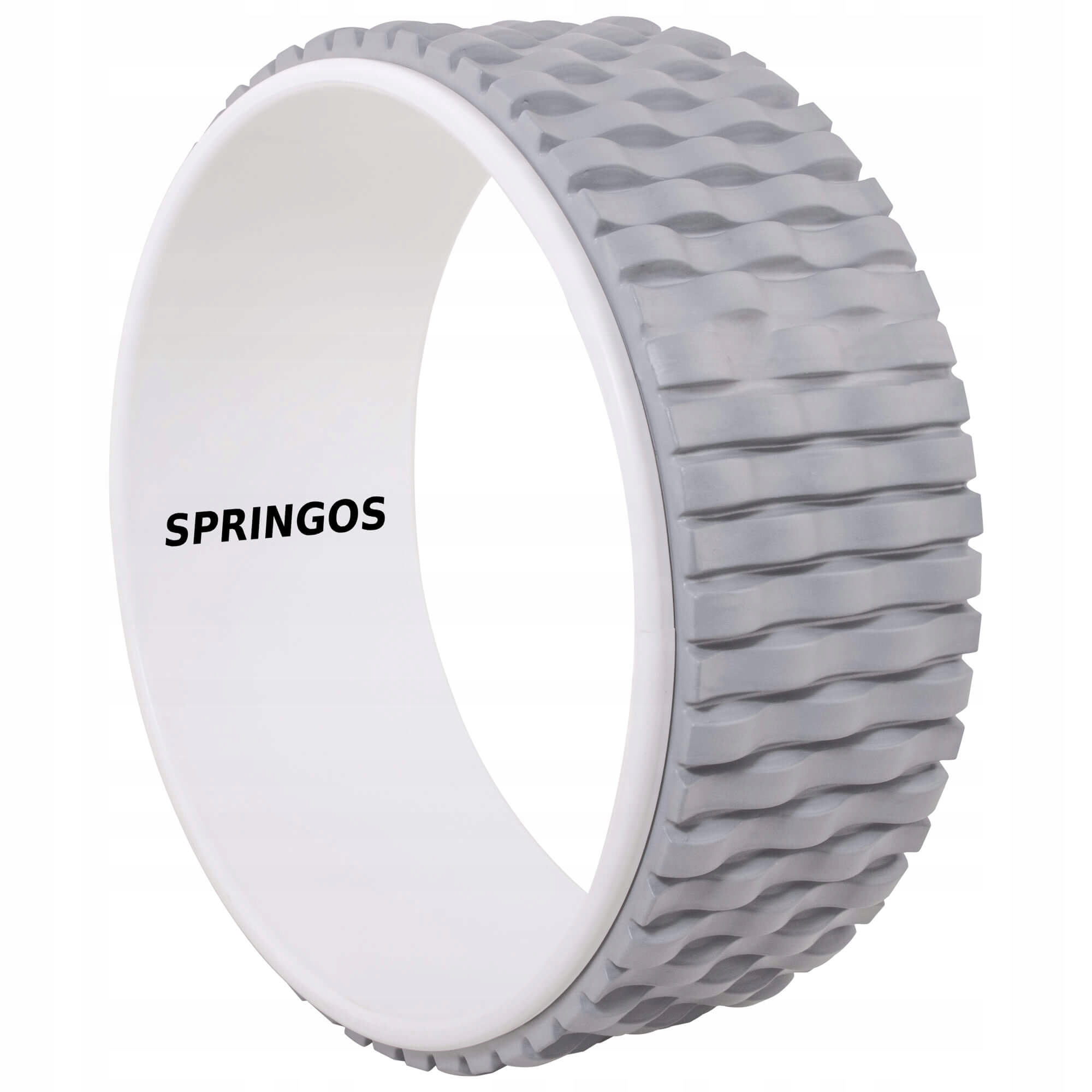 

Йога-колесо Springos 33 см (fit0007008) Серо-белый