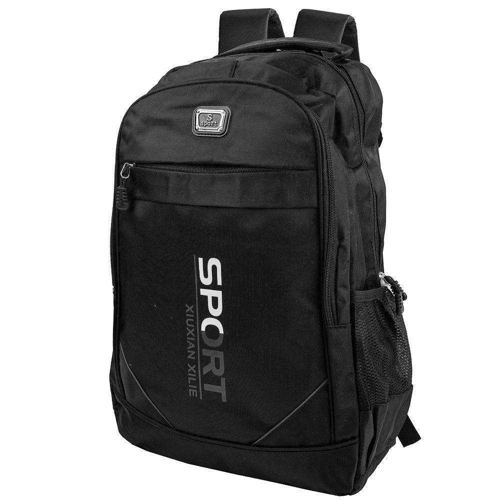 

Спортивный мужской рюкзак Valiria Fashion 32х46х14,5 см Черный