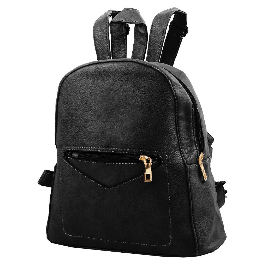 

Рюкзак городской женский Valiria Fashion 27х28х12 см Черный