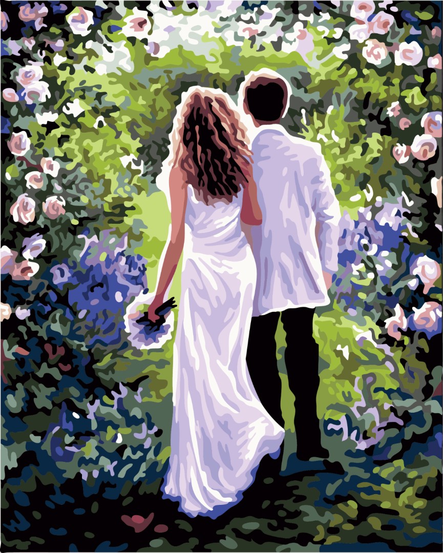 

Картина "Молодожены" Brushme 40х50 см (tvo0002184)
