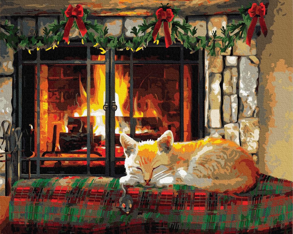 

Картина "Котик у камина" Brushme 40х50 см (tvo0002275)