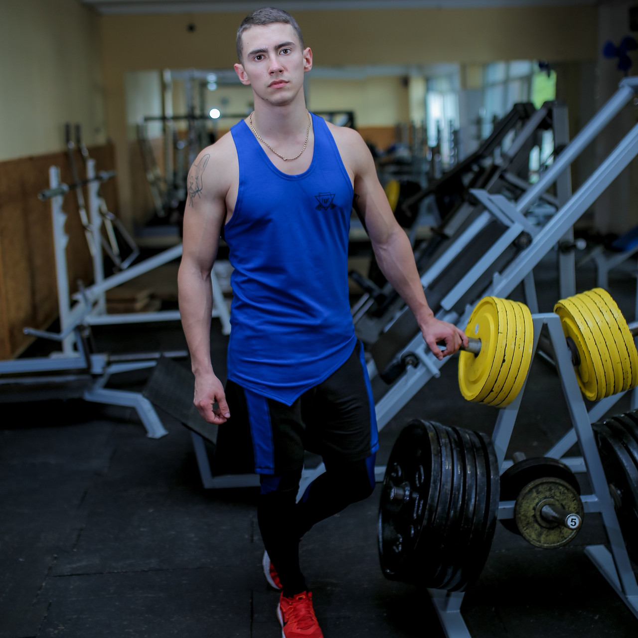 

Спортивный мужской набор Progress blue 3 0 FitU XL Синий