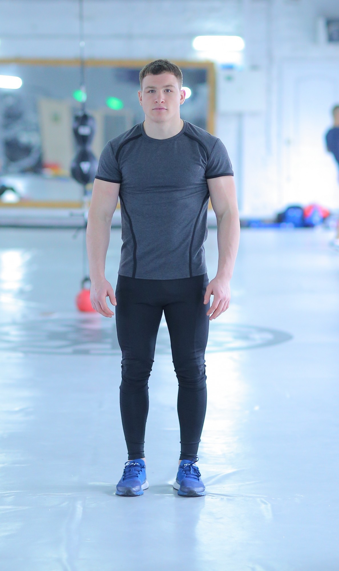 

Спортивный мужской набор Glory gray 2 0 FitU L Черный