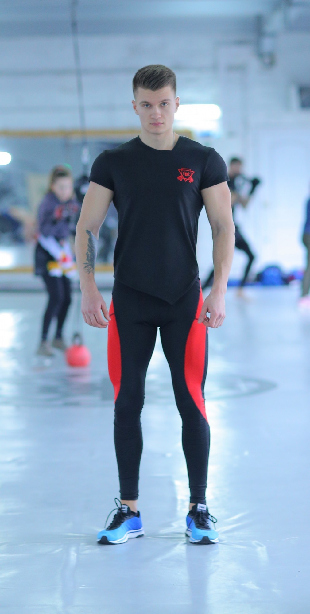 

Спортивный мужской набор Splay black 2 0 FitU XL Черный