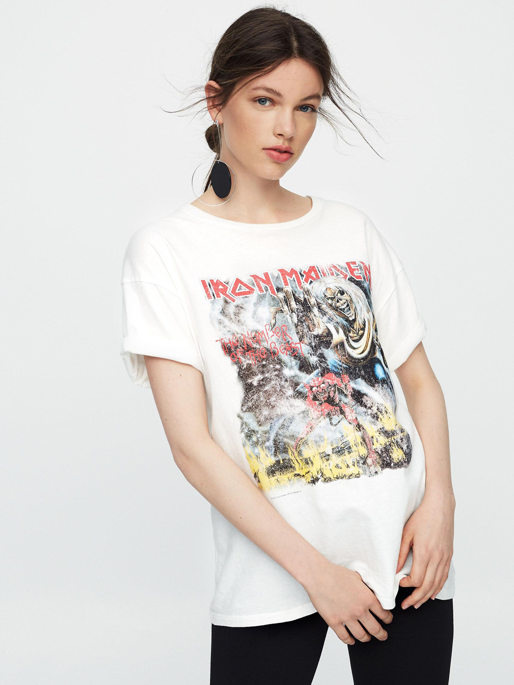 

Футболка Pull & Bear 9233-376-805-AAPT S Белая