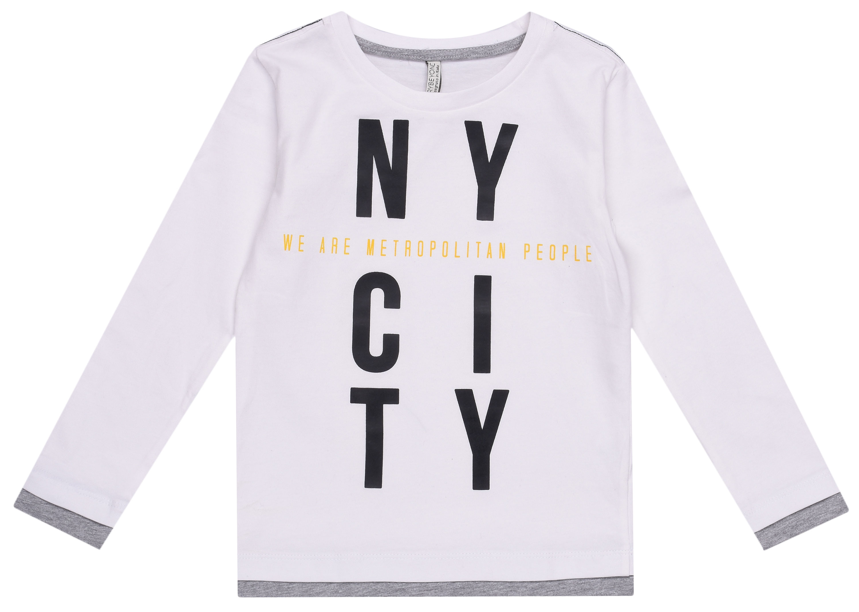 

Футболка с длинными рукавами Trybeyond 999744630010E 8/9A Off White