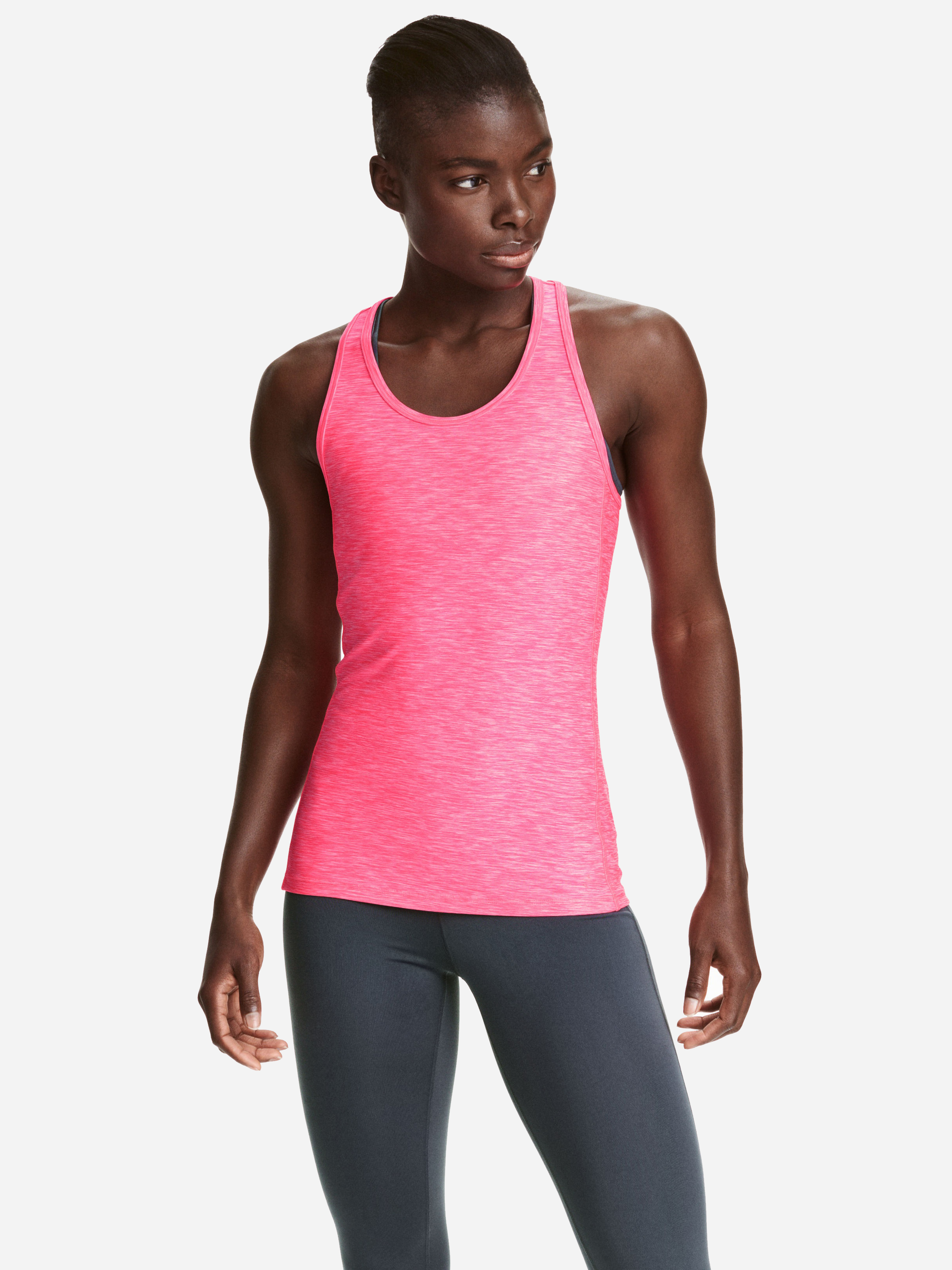 

Спортивная майка H&M 3948174-ACSO XS Ярко-розовая