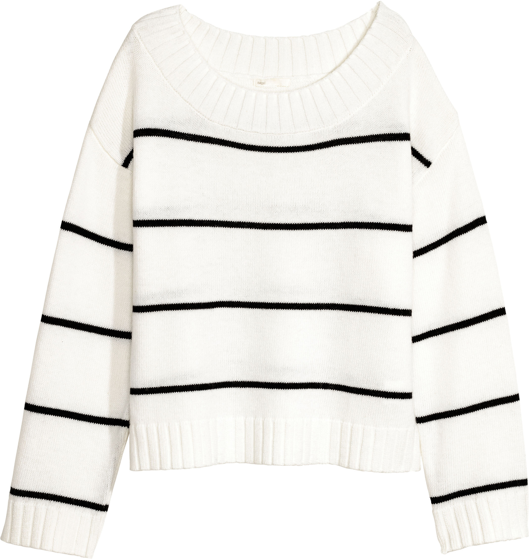 

Джемпер H&M 5789976-ACSP L Белый с черным