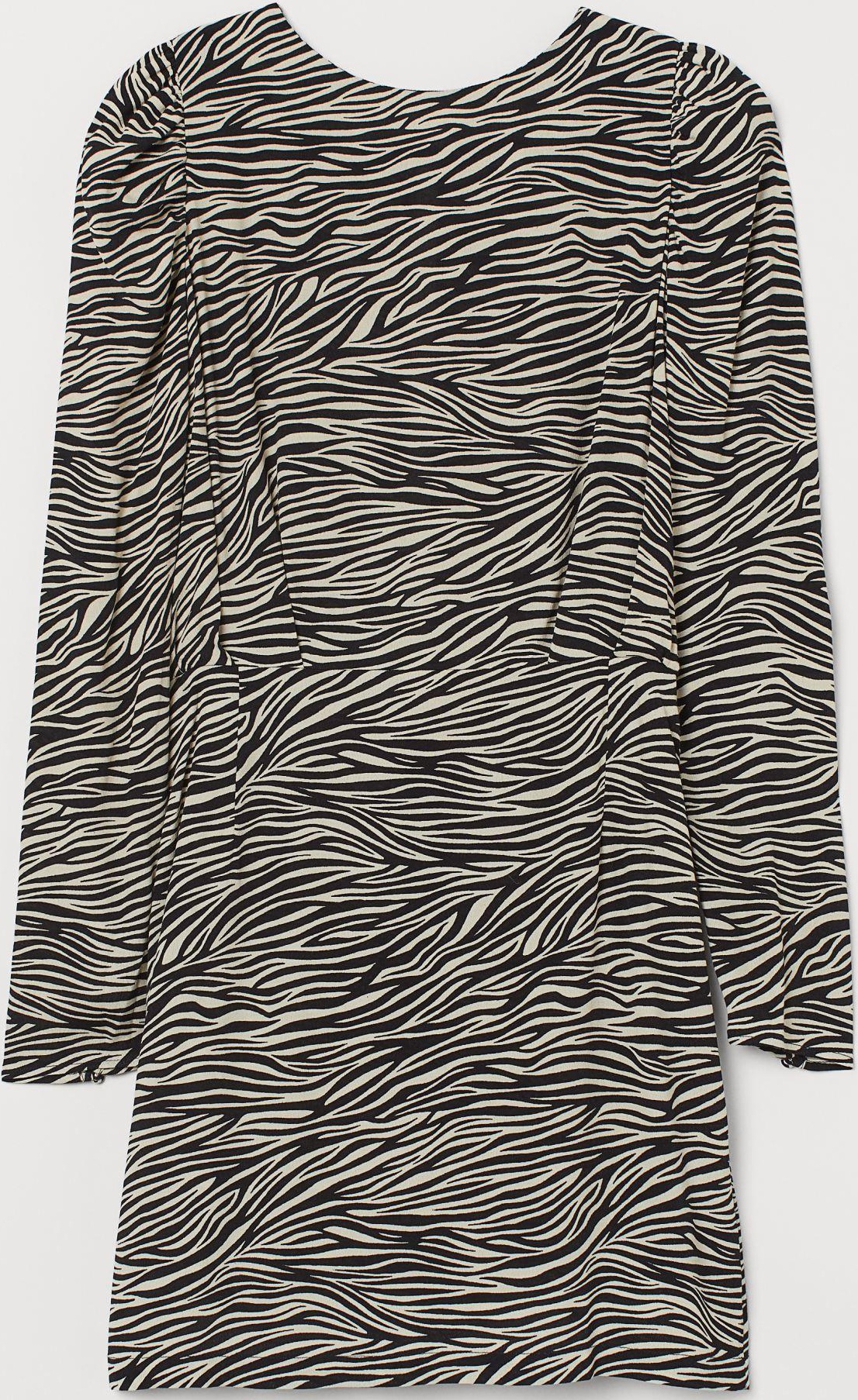 

Платье H&M 8062430-ACMR 46 Черное с молочным