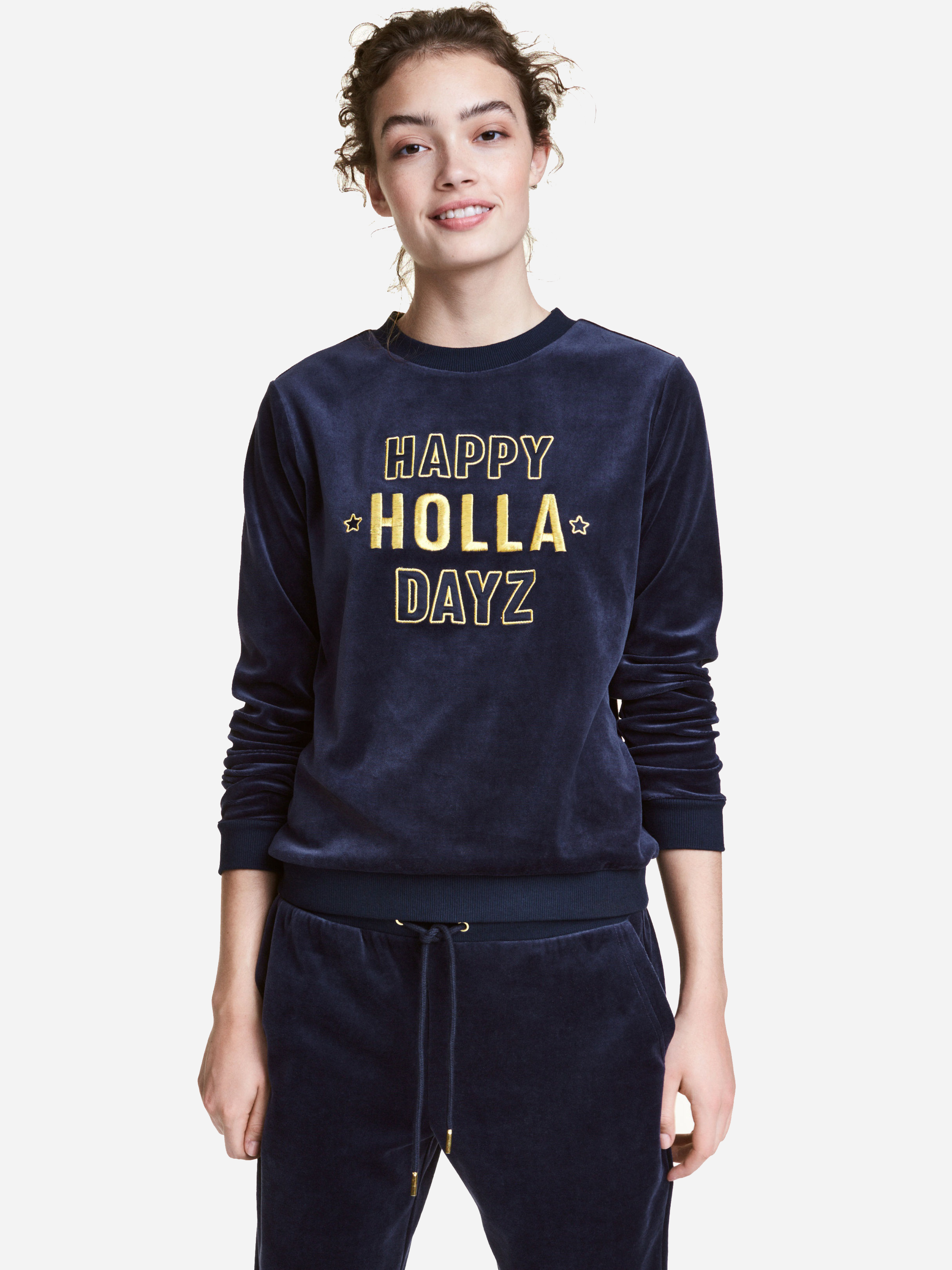 

Свитшот H&M 4592634-ACSJ XS Темно-синий