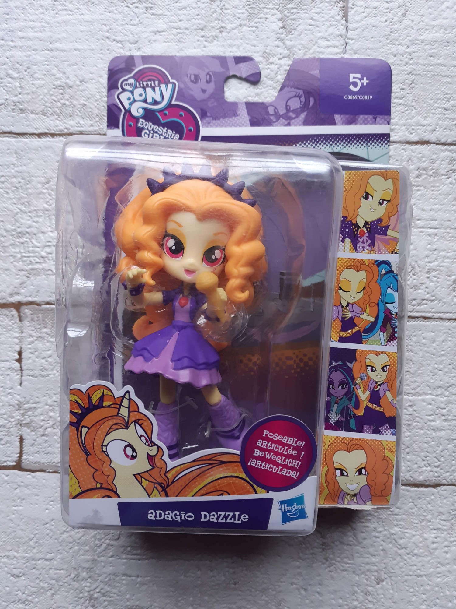 

Mини-кукла Адажио Деш Hasbro My Little Pony C0839 C0869
