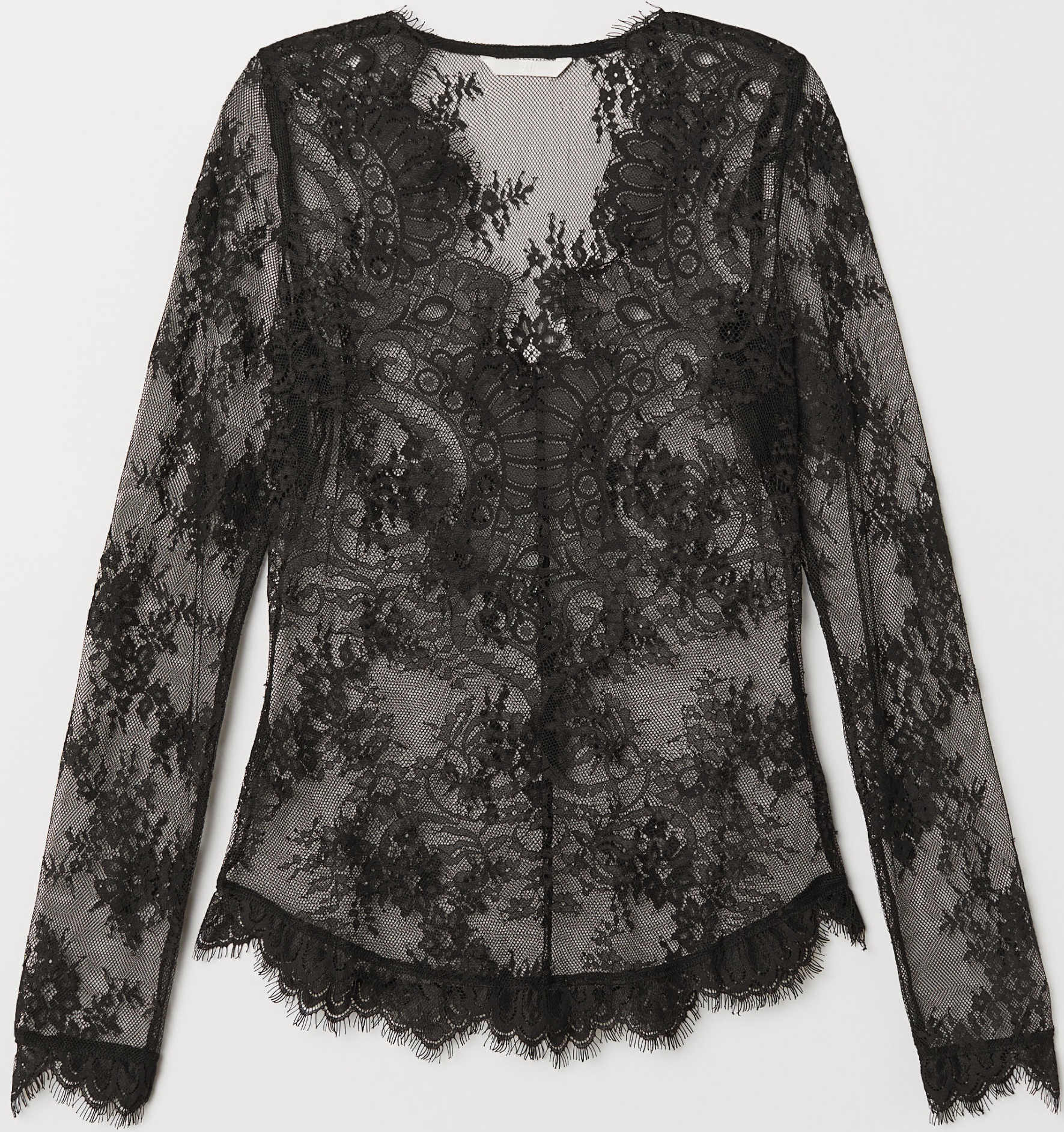 

Блузка H&M 6924548-AAAD 46 Черная
