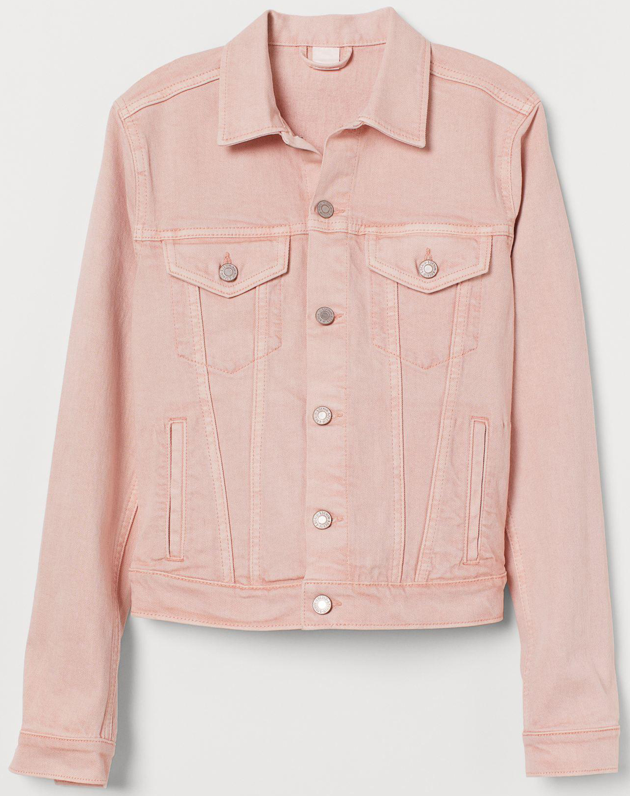 

Джинсовая куртка H&M 3990611-ACWG 36 Розовая