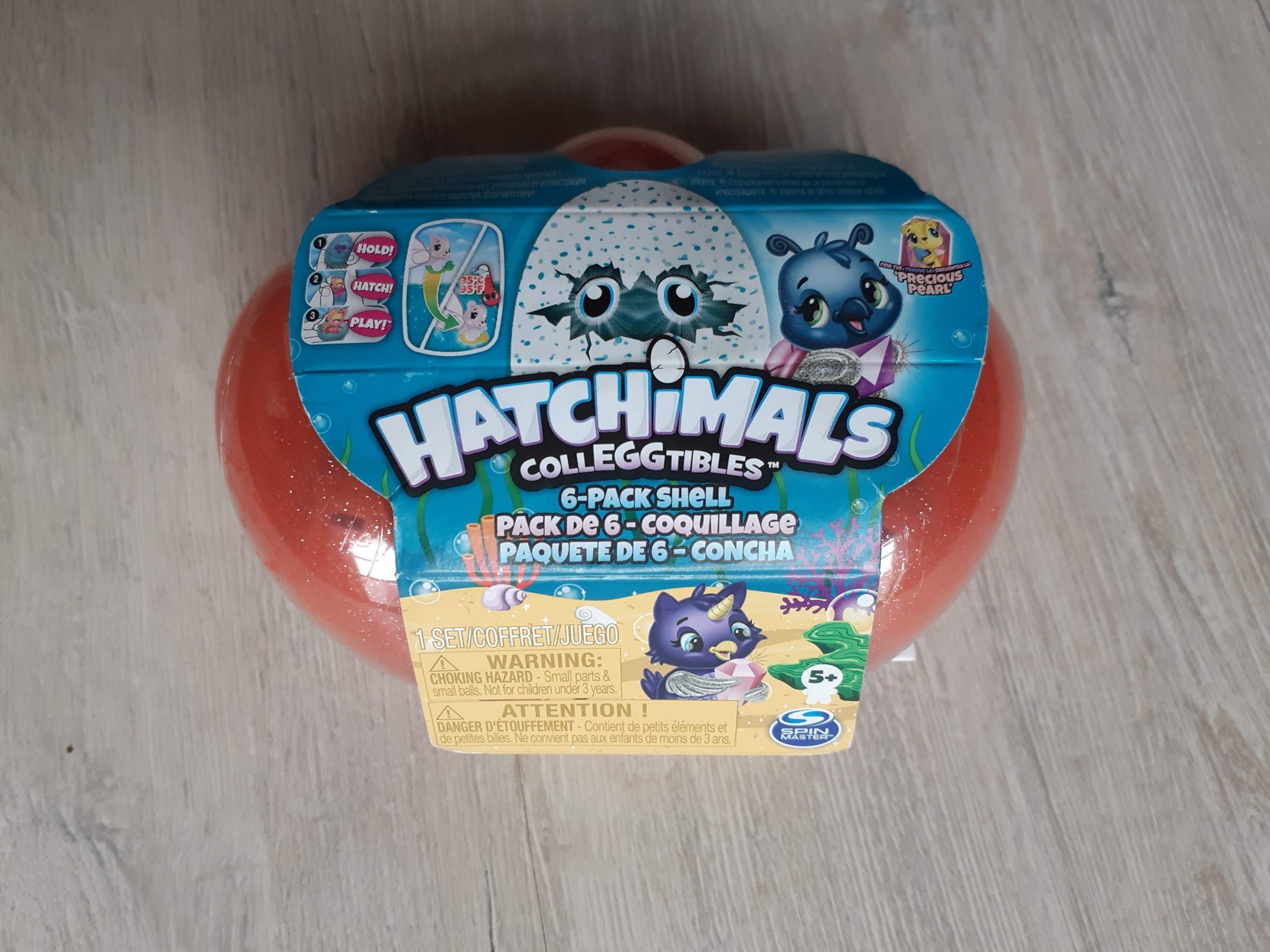 

Набор Spin Master Hatchimals CollEggtibles 5 Коралловая раковина и шесть фигурок Сезон 5 SM19115/6046155-2