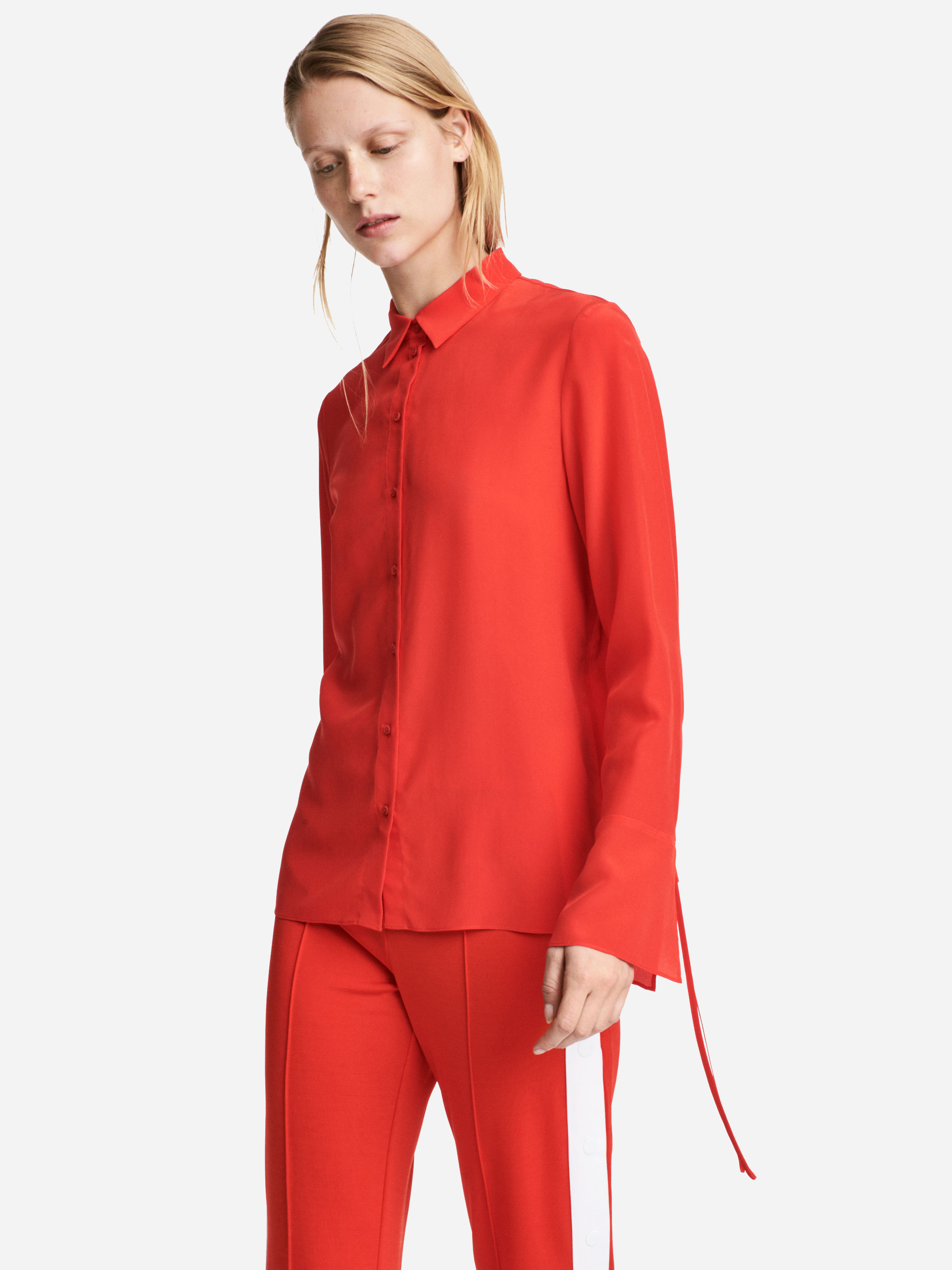 

Рубашка H&M 5595016-ACVF 42 Красная