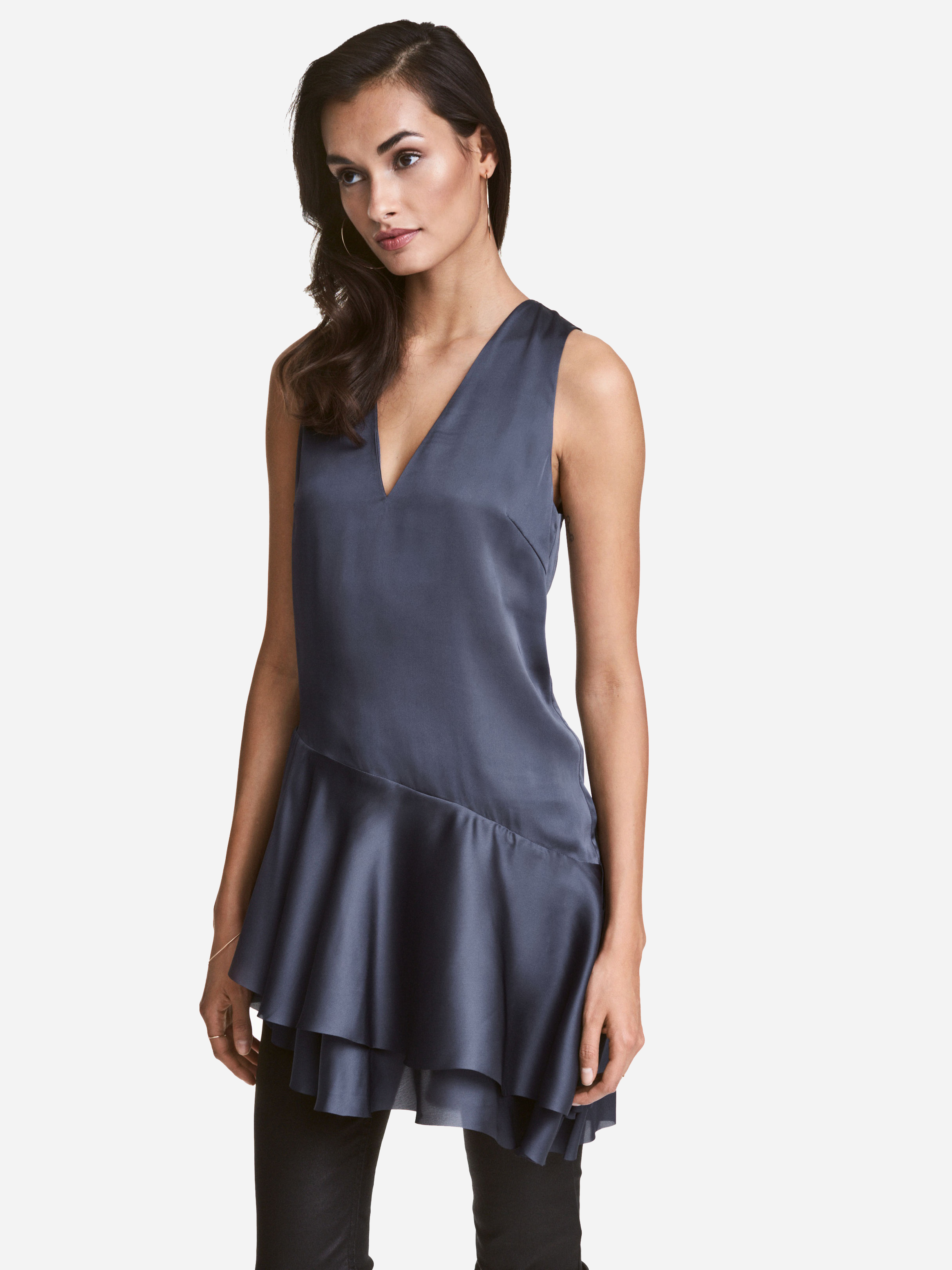

Платье H&M 4671015-ACXW 34 Темно-серое