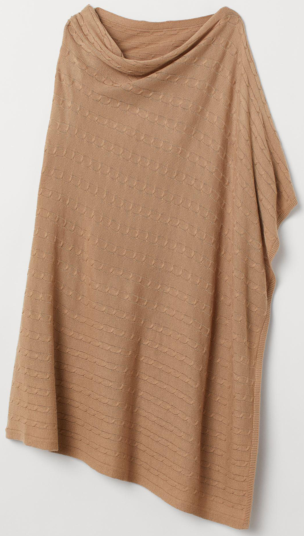 

Пончо H&M 6952669-ACVE S-M Коричневое