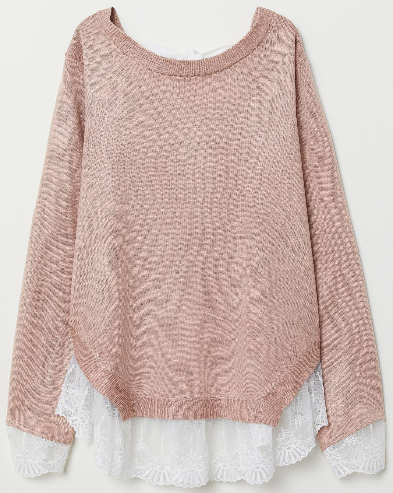 

Джемпер H&M 6360959-ADCQ S Розовый с белым