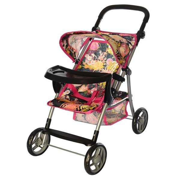 

Коляска для куклы Melogo 9366 T/018 (58.5 x 33.5 x 61.5 см) Цветы
