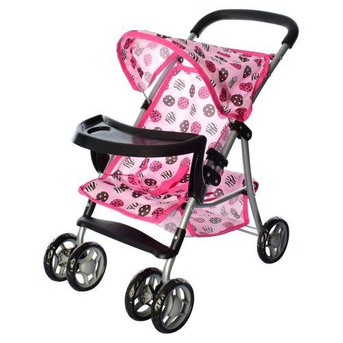 

Коляска для кукол Melogo 9304 BWT/025-2 (54 x 34 x 55 см) Чёрная