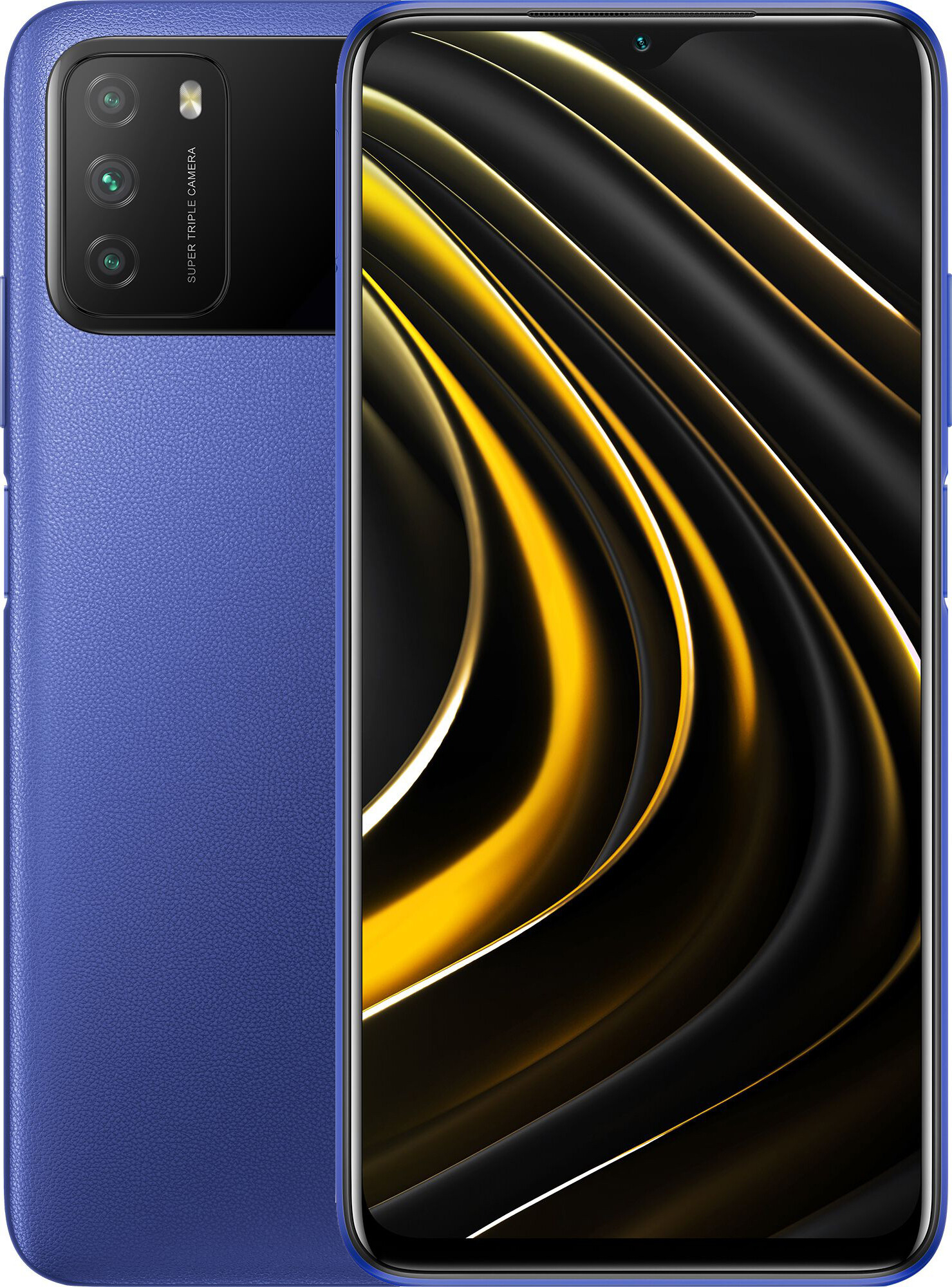 

Мобильный телефон Poco M3 4/64GB Blue