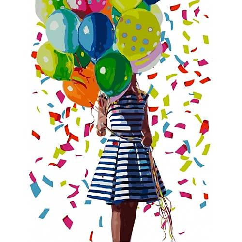 

Рисование по номерам "Игривое настроение 2" 40*50 см Идейка (КНО4550)